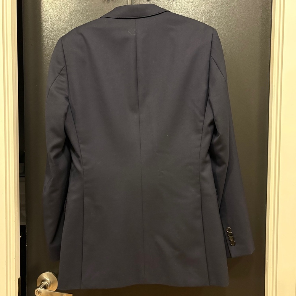 Indochino Navy Blue Blazer (Size 38R)